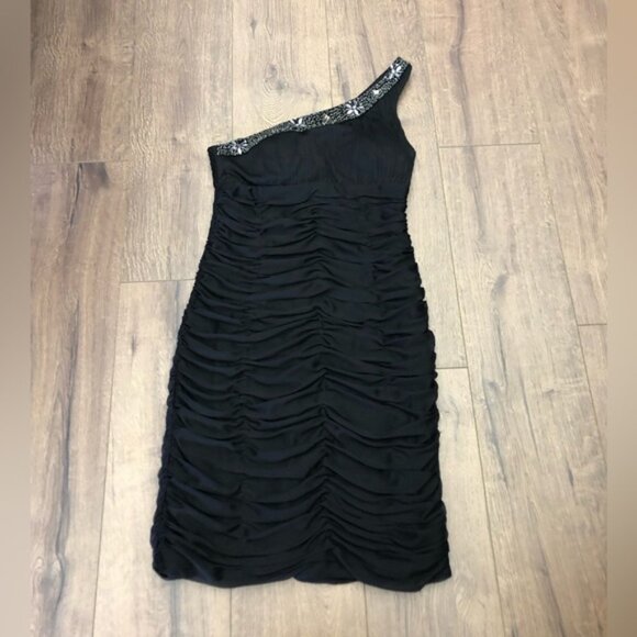 SCARLETT NITE ONE SHOULDER COCKTAIL DRESS IN SIZE 8 - Picture 7 of 12